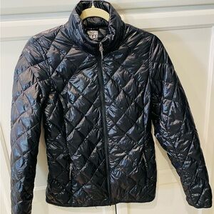 Women’s 32° heat, thin puffer jacket black xs